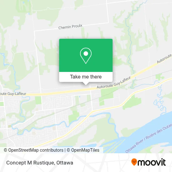 Concept M Rustique map