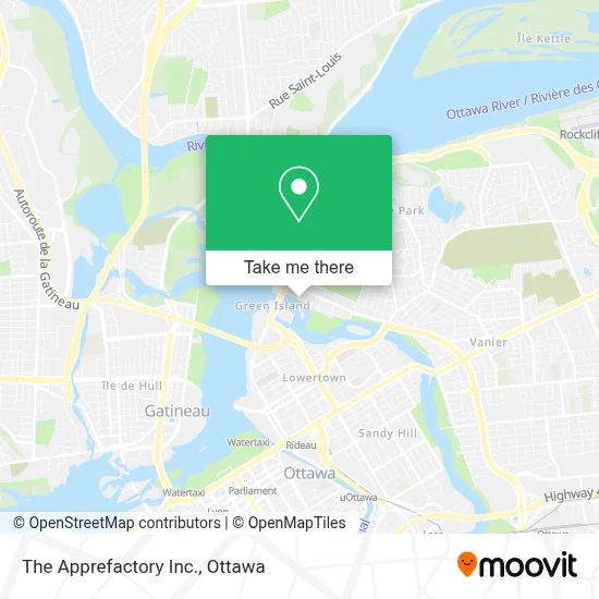 The Apprefactory Inc. map
