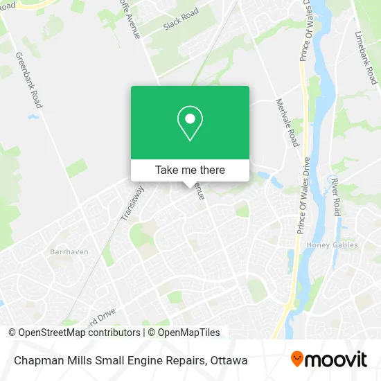 Chapman Mills Small Engine Repairs map