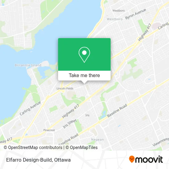 Elfarro Design-Build map