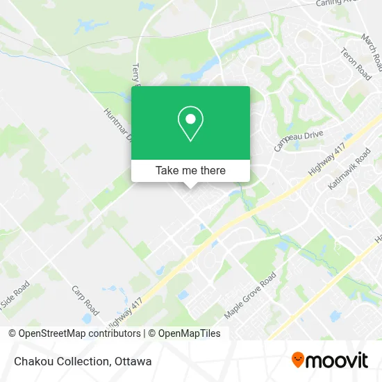 Chakou Collection map