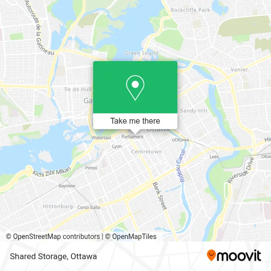 Shared Storage map