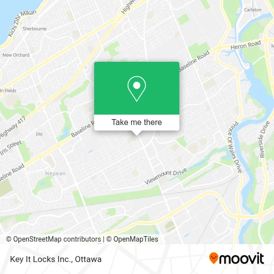 Key It Locks Inc. map