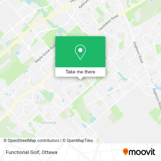 Functional Golf map
