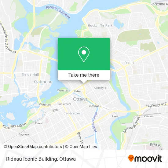Rideau Iconic Building map