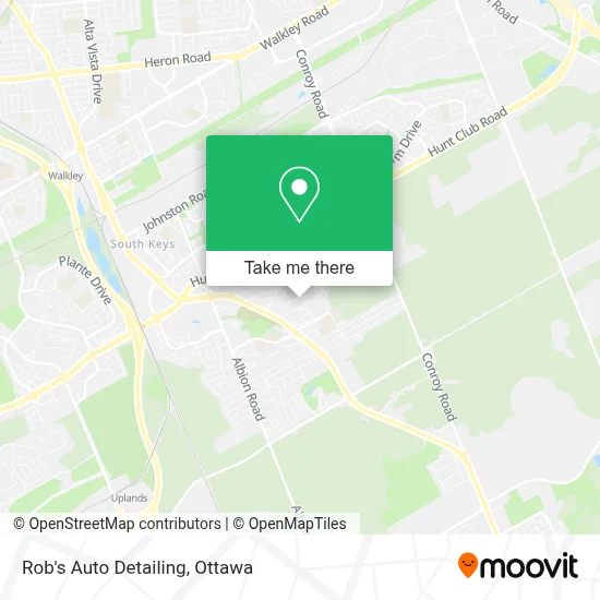Rob's Auto Detailing map