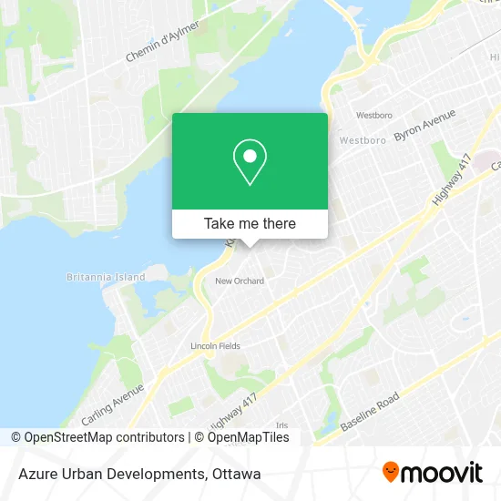 Azure Urban Developments map