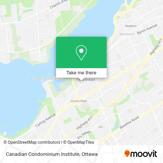 Canadian Condominium Institute map