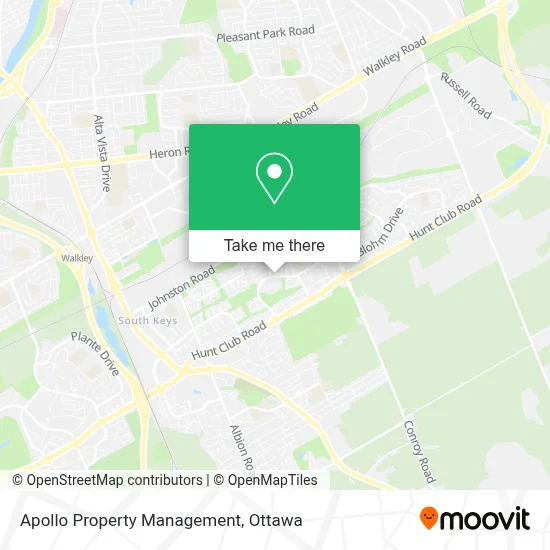 Apollo Property Management map
