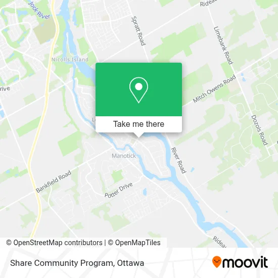 Share Community Program map