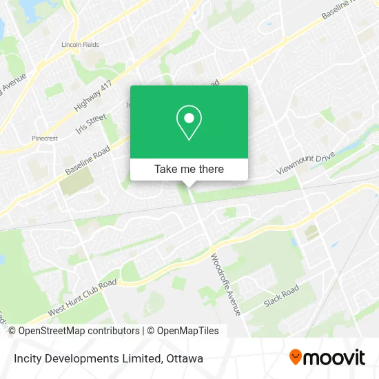 Incity Developments Limited map