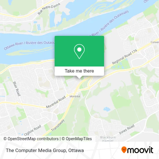 The Computer Media Group map