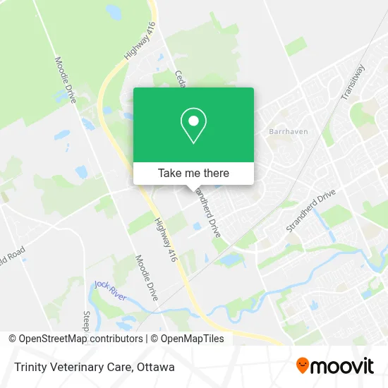 Trinity Veterinary Care map