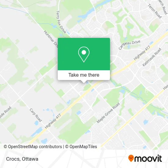 Crocs map