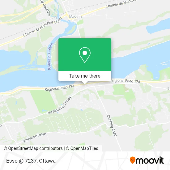 Esso @ 7237 map