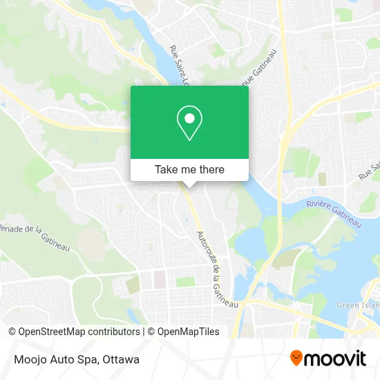 Moojo Auto Spa map