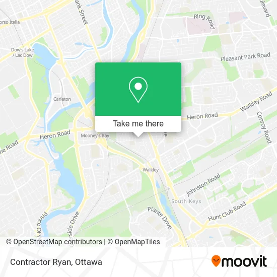 Contractor Ryan map