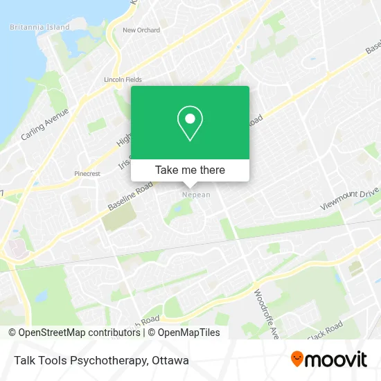 Talk Tools Psychotherapy map