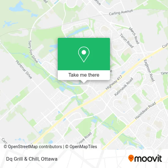 Dq Grill & Chill map