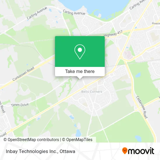 Inbay Technologies Inc. map
