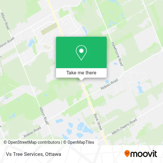 Vs Tree Services map