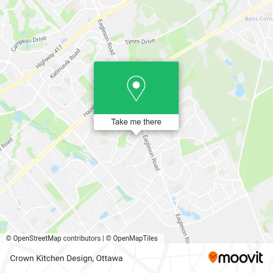 Crown Kitchen Design map