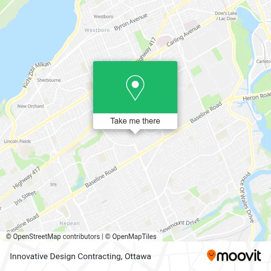 Innovative Design Contracting map