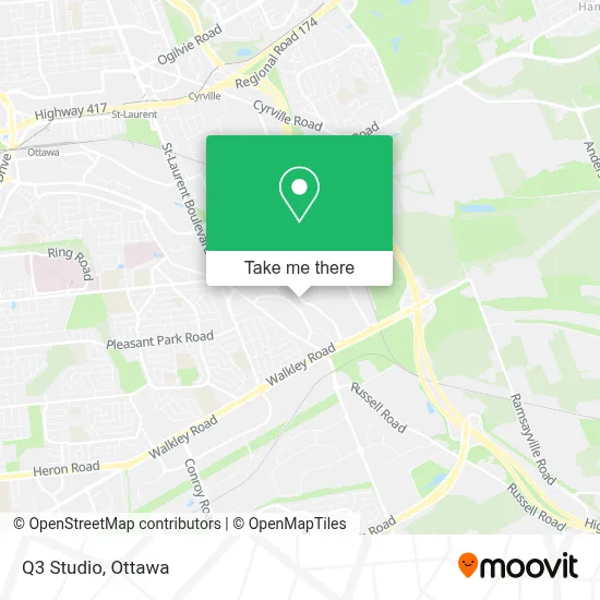 Q3 Studio map