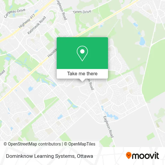 Dominknow Learning Systems map