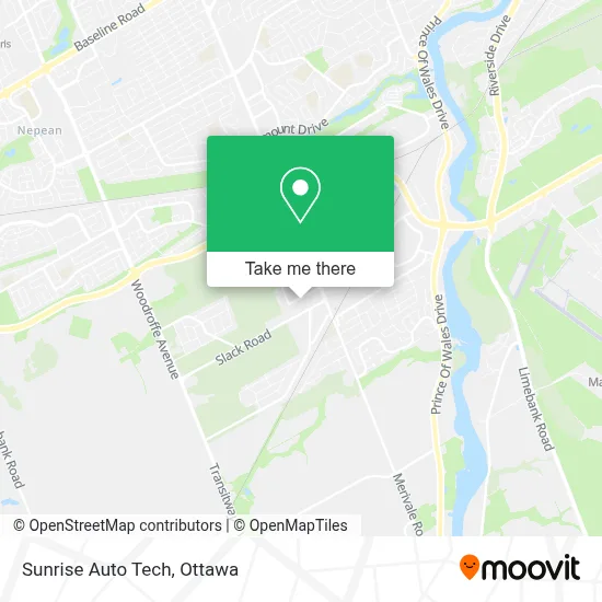 Sunrise Auto Tech map