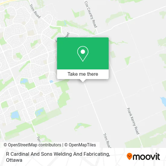 R Cardinal And Sons Welding And Fabricating map