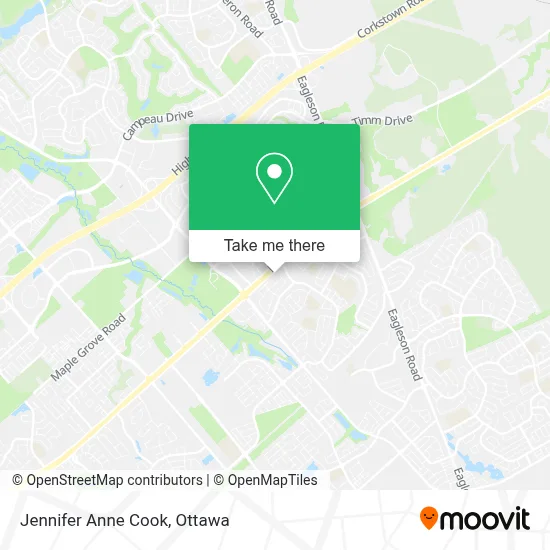 Jennifer Anne Cook map