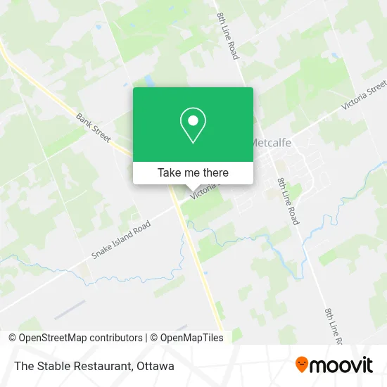 The Stable Restaurant map