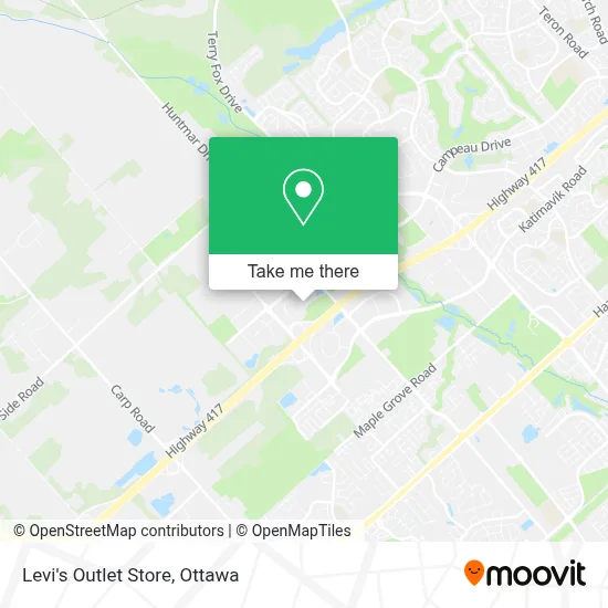 Levi's Outlet Store map