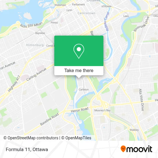 Formula 11 map
