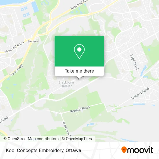 Kool Concepts Embroidery map