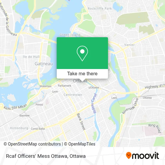 Rcaf Officers' Mess Ottawa plan