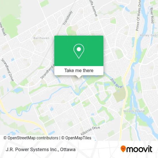 J.R. Power Systems Inc. map