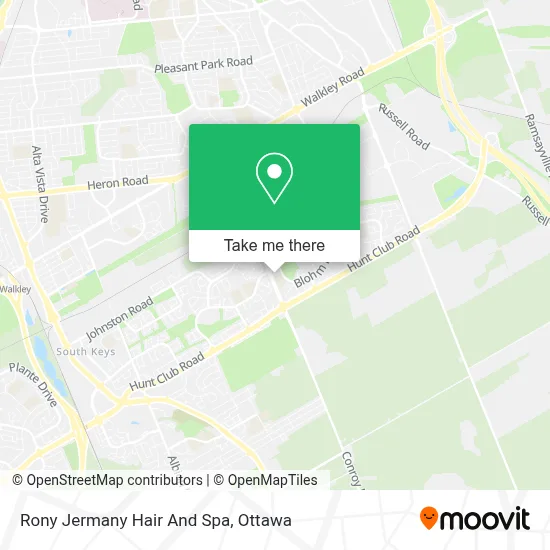Rony Jermany Hair And Spa map