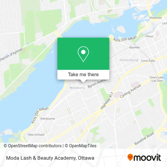 Moda Lash & Beauty Academy map