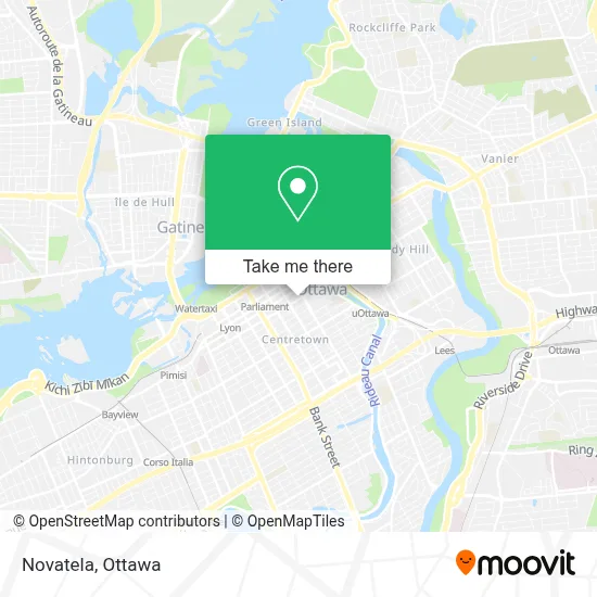 Novatela map