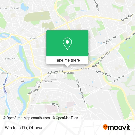 Wireless Fix map