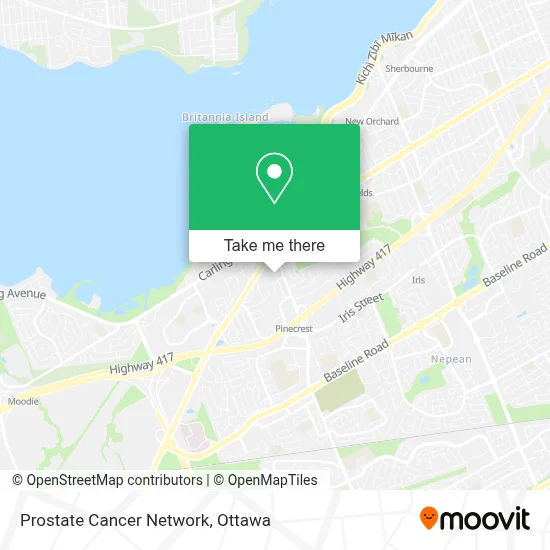 Prostate Cancer Network map