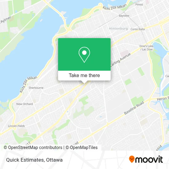Quick Estimates map