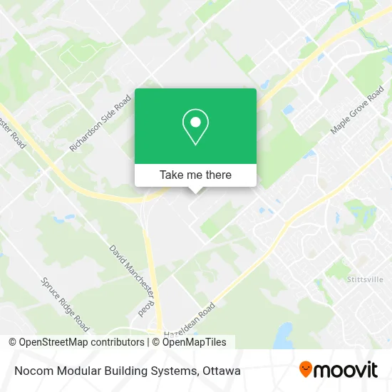 Nocom Modular Building Systems map