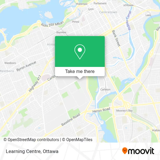 Learning Centre map