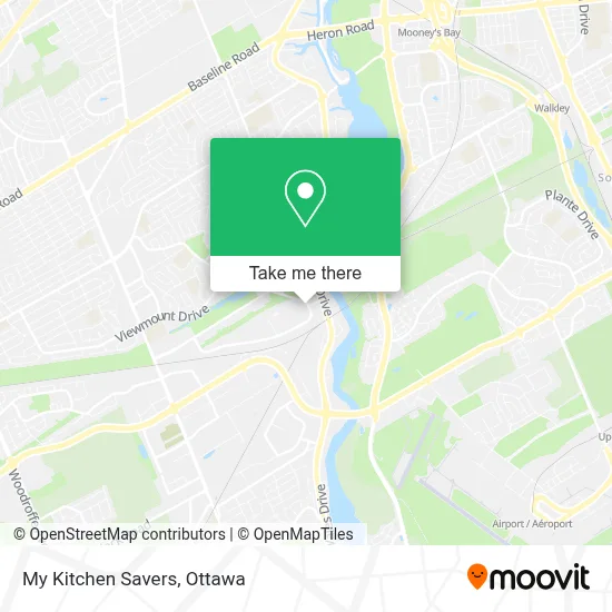 My Kitchen Savers map