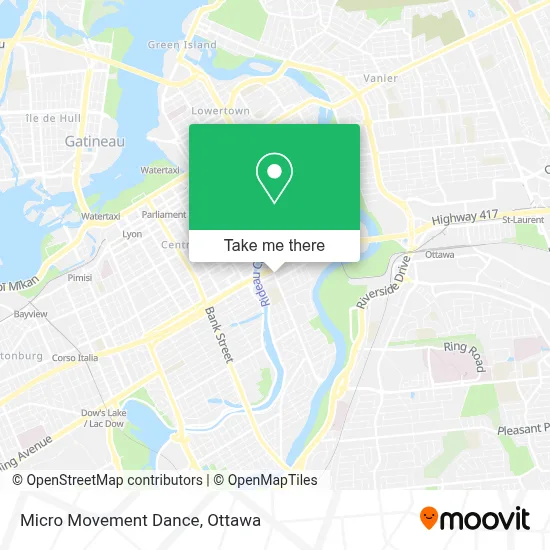 Micro Movement Dance map