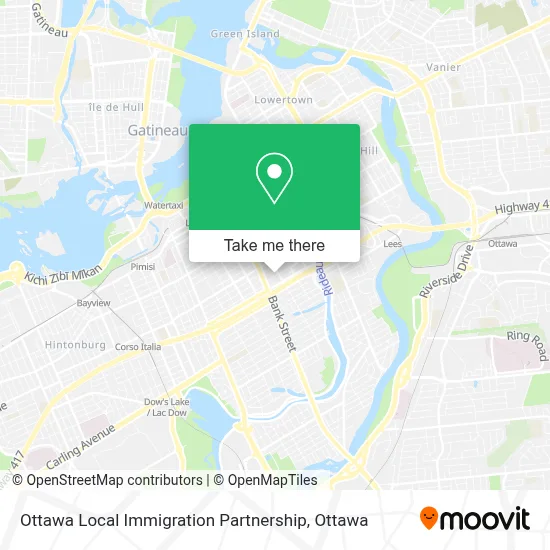 Ottawa Local Immigration Partnership map