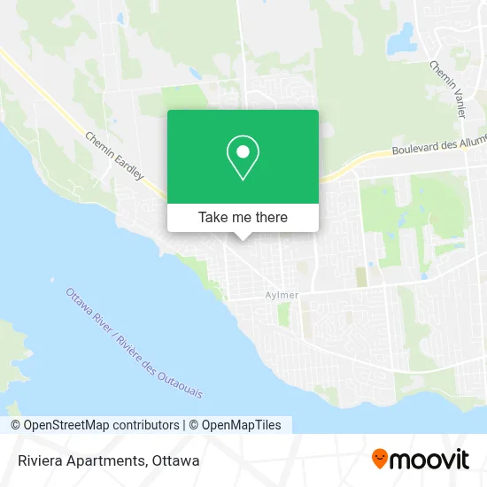 Riviera Apartments map